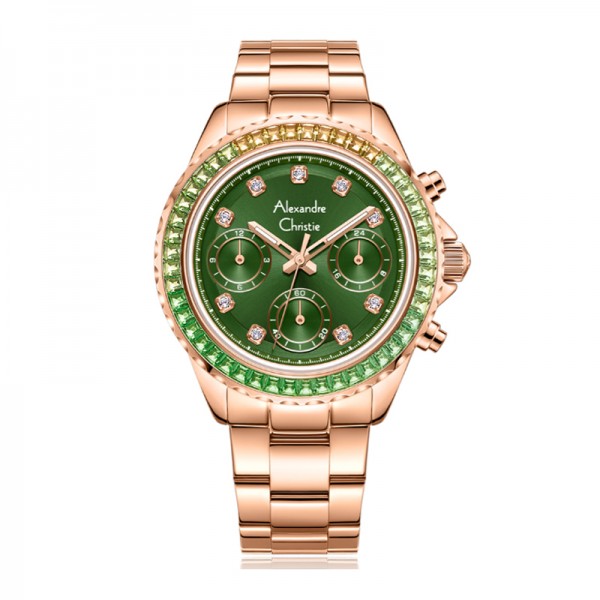 Alexandre Christie AC 2B13 Rosegold Green BFBRGGN